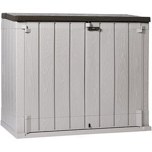 Lada depozitare gradina TOOMAX Stora Way Plus XL, polipropilena, 145 x 85 x 124.5 cm, gri