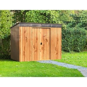 Casuta gradina DURAMAX Skylight 8X6, otel, 263.5 x 184.3 x 201.8 cm, maro