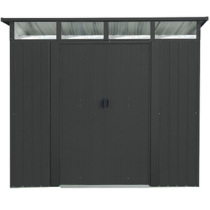 Casuta gradina PERGART Lubeck 86, metal, 194 x 238 x 203 cm, antracit