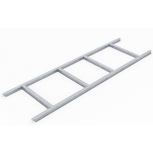 Cadru podea PERGART Leipzig 86, metal, 98 x 162 x 2.6 cm, negru-gri