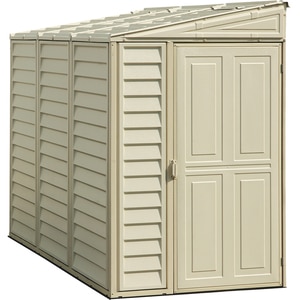 Casuta gradina DURAMAX Sidemate, rasina, 122 x 239.7 x 187.4 cm, bej