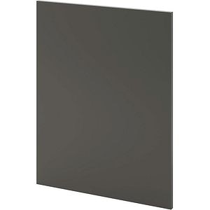 Panou inloc baza GOODHOME Stevia&Garcinia, 57 x 72 x 1.8 cm, PAL, gri inchis