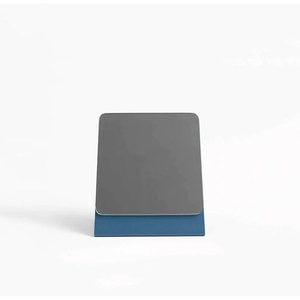 Oglinda cosmetica SPIN Halo, 15.24 x 15.24 cm, albastru inchis