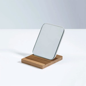 Oglinda cosmetica SPIN Mismo Utility, 15 x 13 cm, alb