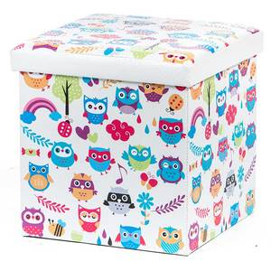 Cutie depozitare Owls New, 38 x 38 x 37.5 cm, multicolor