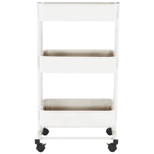 Carucior multifunctional Dobby, 45 x 37 x 77 cm, alb
