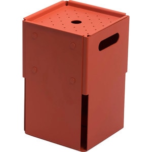 Cutie depozitare Euro T, 15 x 15 x 22 cm, rosu