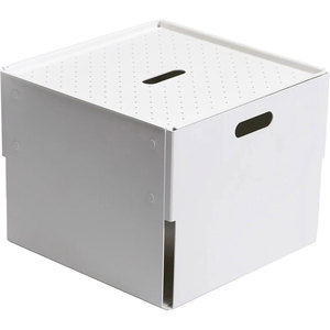 Cutie depozitare Euro XL, 30 x 30 x 22.9 cm, alb