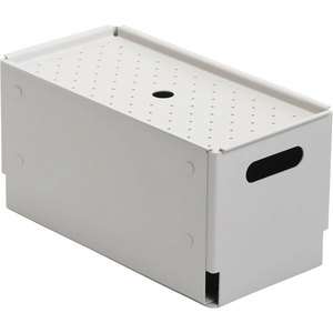 Cutie depozitare Euro Small, 15 x 30 x 15 cm, gri deschis