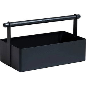 Cutie depozitare Cora Large, 41.6 x 20.3 x 20.3 cm, negru