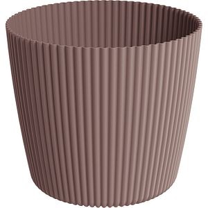 Ghiveci PROSPERPLAST Milly, D12.9 cm, maro