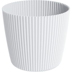 Ghiveci PROSPERPLAST Milly, D12.9 cm, alb