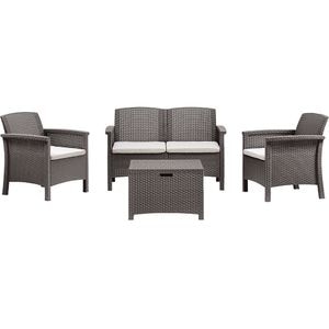 Set mobilier gradina BICA Venezia 2, 4 piese, taupe-gri