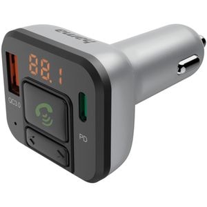 Modulator FM HAMA 14169, Bluetooth, USB, negru