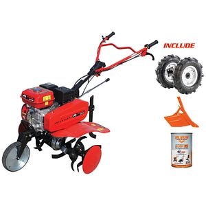 Motosapa pe benzina, Zimbru 6000s, 208 CC, 7 CP, latime lucru 56-83 cm, 4 timpi, accesorii incluse