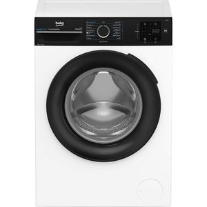 Masina de spalat rufe frontala BEKO BM3WFSU39413WBPB, EnergySpin, SteamCure, 9 kg, 1400rpm, Clasa A, alb