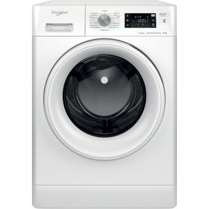 Masina de spalat rufe frontala WHIRLPOOL FFB 8489 WV EE, Steam, 6th Sense, 8 kg, 1400rpm, Clasa A, alb