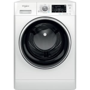 Masina de spalat rufe frontala WHIRLPOOL FFD 9489 BCV EE, Steam, 6th Sense, 9 kg, 1400rpm, Clasa A, alb