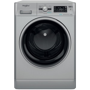 Masina de spalat rufe frontala cu uscator WHIRLPOOL FFWDB 964489 SBSV EE, 6th Sense, 9/6 kg, 1400rpm, Clasa A/C, argintiu