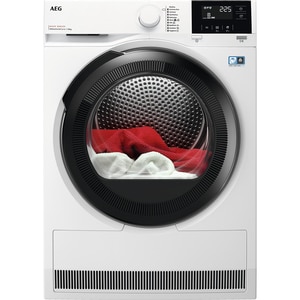 Uscator de rufe AEG TR818A4E, AbsoluteCare, Pompa de caldura, 8kg, 10 programe, Clasa A+++, alb
