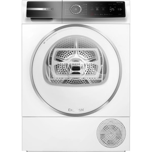 Uscator de rufe BOSCH WQB245A7BY, Condensare si pompa de caldura, 9 kg, 14 programe, Clasa C, alb