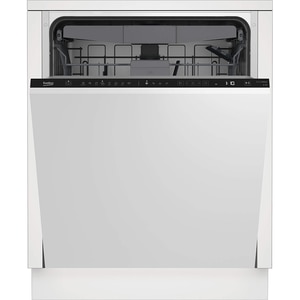 Masina de spalat vase incorporabila BEKO BDIN38641Q, 16 seturi, 8 programe, 60 cm, Clasa C, panou comanda negru