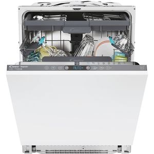 Masina de spalat vase incorporabila CANDY Rapido CI 6E7F1A, 16 seturi, 8 programe, 60 cm, Clasa E, panou comanda antracit