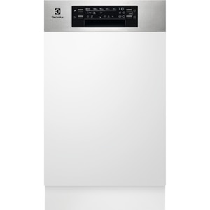 Masina de spalat vase semi-incorporabila ELECTROLUX EEM43300IX, 10 seturi, 8 programe, Clasa D, inox