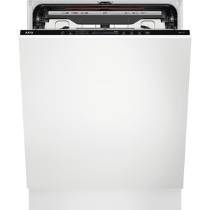 Masina de spalat vase incorporabila AEG FSK75778P, 14 seturi, 7 programe, 60 cm, Clasa B, panou comanda negru