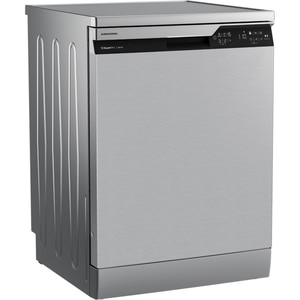 Masina de spalat vase independenta GRUNDIG GNFP4540XDW, CornerWash, 15 seturi, 6 programe, 60cm, Clasa D, inox