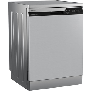 Masina de spalat vase independenta GRUNDIG GNFP4621XB, CornerWash, 16 seturi, 11 programe, Clasa B, 60 cm, inox