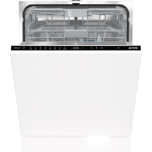 Masina de spalat vase incorporabila GORENJE GV673C60, 16 seturi, 7 programe, 60 cm, Clasa C, panou comanda negru