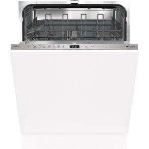 Masina de spalat vase incorporabila HISENSE HV642D90, 14 seturi, 6 programe, 60 cm, Clasa D, panou comanda argintiu