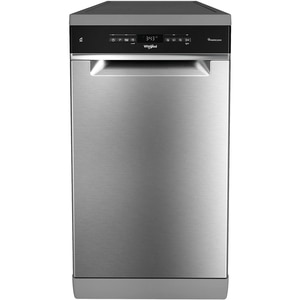 Masina de spalat vase independenta WHIRLPOOL WSFO 3O23 PF X, 10 seturi, 7 programe, 45 cm, Clasa E, inox
