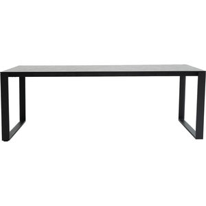 Masa terasa MYRIA Alexander, aluminiu, 220 x 100 x 74 cm, gri inchis