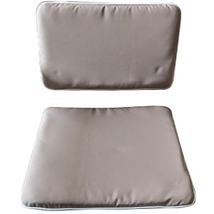 Perna scaun MYRIA MY10069, poliester, 2 piese, taupe