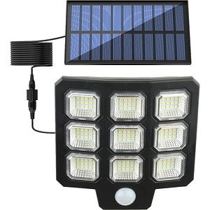 Lampa solara MYRIA MY10309, 20W, 500lm, IP44, negru