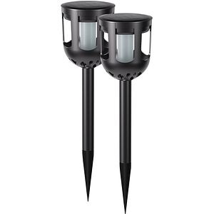 Lampa solara MYRIA MY10313, 0.2W, 5lm, IP44, negru, 2 bucati