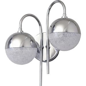 Aplica LED MYRIA Atomo MY10316CH, 10W, 613.8lm, 4000K, IP20, crom