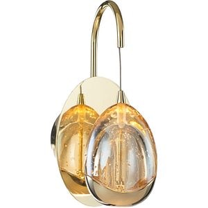 Aplica LED MYRIA MY10323GD, 6W, 370lm, 4000K, IP20, auriu