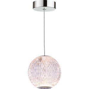 Pendul suspendat MYRIA Diamond, LED, 6W, 12x12x150 cm, crom