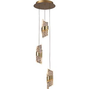 Lustra LED MYRIA MY10351GD, 25W, 2168.8lm, 4000K, IP20, auriu