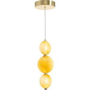 Pendul suspendat MYRIA Luna LED, 22W, 4000K, IP20, orange