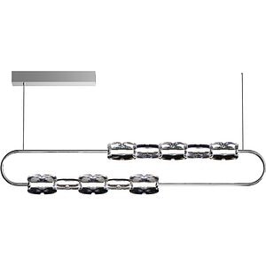 Lustra suspendata MYRIA Butterfly LED, 11W, 4000K, IP20, crom