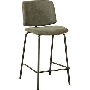 Scaun bar MYRIA Karo, 46 x 53.5 x 97 cm, 2 bucati, verde