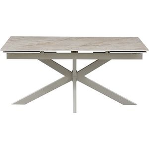 Masa extensibila MYRIA NDT-2622, piatra sintetizata, 160-240 x 90 x 75 cm, bej