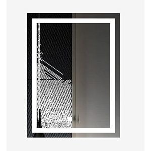 Oglinda baie, LED, 60 x 70 cm WoodArt