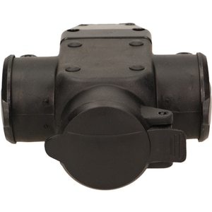 Priza de exterior ORNO OR-AE-1346 (GS), 3 prize, IP44, negru