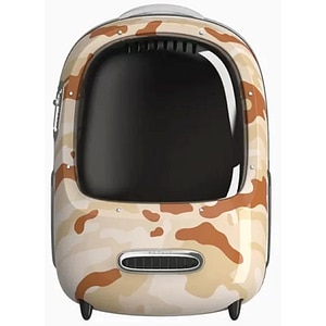 Rucsac transport animale de companie PETKIT Cat Travel 2, Hublou, plastic, 33 x 30 x 45 cm, camuflaj