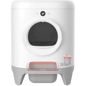 Litiera acoperita PETKIT Pura X, Smart, ABS, 50.4 x 53.2 x 64.6 cm, alb